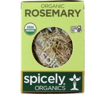 Spicely Organics – Organic Rosemary – Whole – Case of 6 – 0.2 oz.