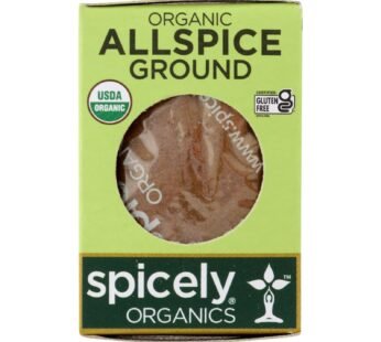 Spicely Organics – Organic Allspice – Ground – Case Of 6 – 0.45 Oz.