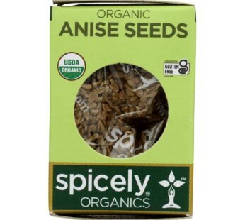 Spicely Organics – Organic Anise Whole – Case of 6 – 0.3 oz.