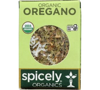 Spicely Organics – Organic Oregano – Case of 6 – 0.15 oz.