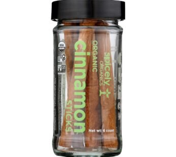 Spicely Organics – Organic Cinnamon – Sticks – Case Of 3 – 6 Count