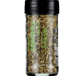 Spicely Organics – Organic Fennel – Seeds – Case Of 3 – 1.1 Oz.