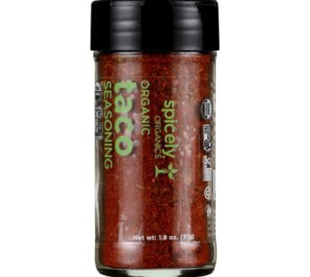 Spicely Organics – Organic Taco Seasoning – Case Of 3 – 1.8 Oz.