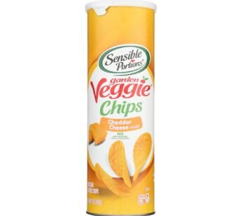 Sensible Portions, Garden Veggie Chips, Cheddar Cheese – Case Of 12 – 5 Oz