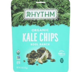 Rhythm Superfoods Kale Chips – Kool Ranch – Case Of 12 – 2 Oz.