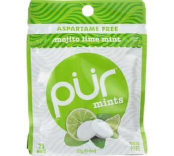 Pur Gum Mint – Mojito Lime – Case Of 12 – 22 Gram