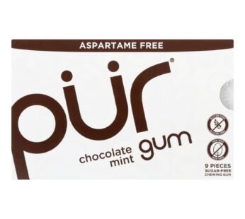 Pur Gum Gum – Chocolate Mint – Case Of 12 – 9 Count