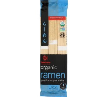 Hakubaku Organic Noodles – Ramen – Case Of 8 – 9.52 Oz