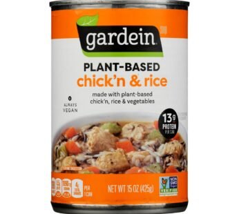 Gardein – Soup Chicken & Rice Plant-based – Case Of 12-15 Oz