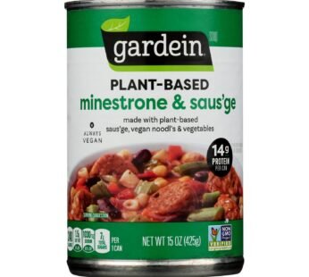 Gardein – Soup Minestrone Plant-based – Case Of 12-15 Oz