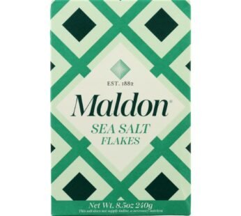 Maldon Flakes – Sea Salt – Case Of 12 – 8.5 Oz.