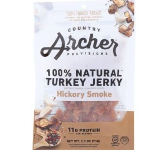 Country Archer – Jerky Turkey Hickry Smokd – Case Of 12-2.5 Oz