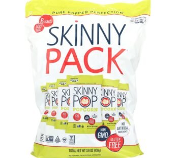 Skinnypop Popcorn 100 Calorie Popcorn Bags – Case Of 10 – 0.65 Oz.