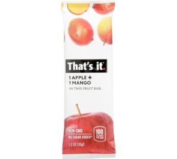 That’s It Fruit Bar – Apple and Mango – Case of 12 – 1.2 oz