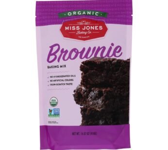 Miss Jones Baking Mix – Brownie – Case Of 6 – 14.67 Oz.