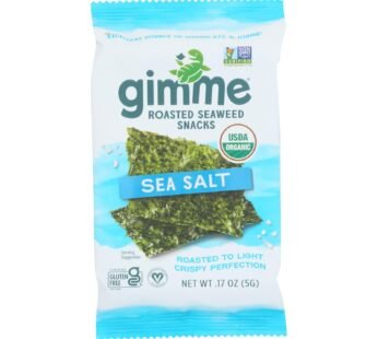 Gimme Organic Roasted – Sea Salt – Case Of 12 – 0.17 Oz.