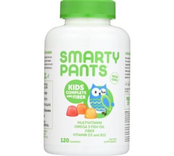 Smartypants Multivitamin – Kids Complete And Fiber Gummy – 120 Count