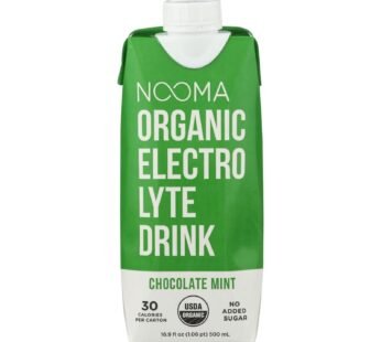 Nooma Electrolite Drink – Organic – Chocolate Mint – Case Of 12 – 16.9 Fl Oz