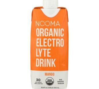 Nooma Electrolite Drink – Organic – Mango – Case Of 12 – 16.9 Fl Oz