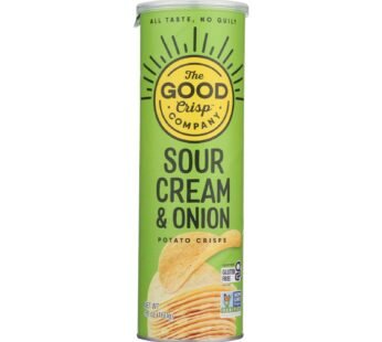 The Good Crisp – Sour Cream And Onion – Case Of 8 – 5.6 Oz.