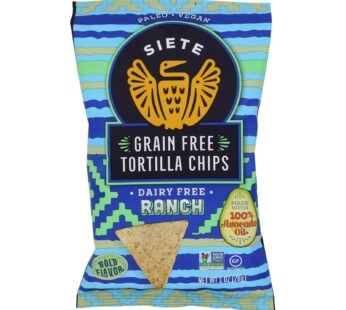 Siete – Tortilla Chips Ranch – Case Of 24 – 1 Oz