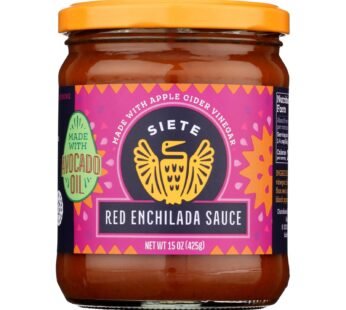 Siete – Sauce Red Enchilada – Case Of 6-16 Oz