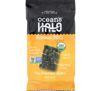 Ocean’s Halo – Seawd Snack Korean Bbq – Case Of 12 – .14 Oz