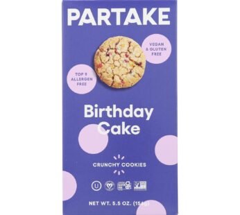 Partake Foods – Cookies Mini Birthdy Cake – Case Of 6 – 5.5 Oz