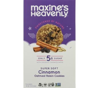 Maxine’s Heavenly – Cookies Cinnamon Oatmeal Raisin – Case Of 8-7.2 Oz