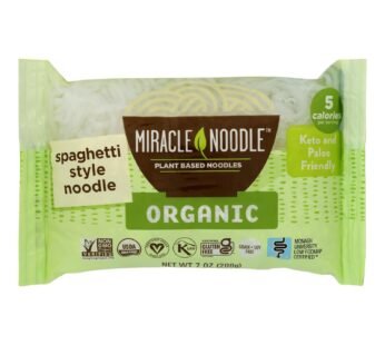 Miracle Noodle Shirataki Pasta – Organic Spaghetti – Case Of 6 – 7 Oz.