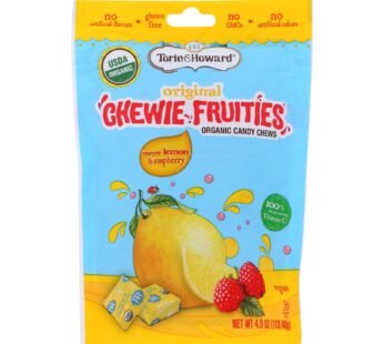 Torie And Howard Chewie Fruities – Lemon And Raspberry – Case Of 6 – 4 Oz.