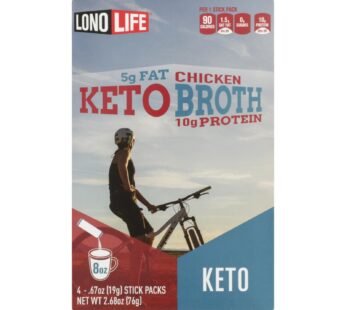 Lonolife – Bone Broth Chicken Keto – Case of 6 – 4/.67 OZ