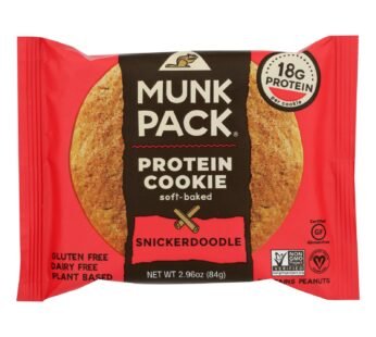 Munk Pack – Cookie Snickerdoodle – Case Of 6 – 2.96 Oz