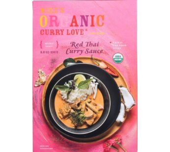 Mike’s Organic Curry Love – Organic Curry Simmer Sauce – Red Thai – Case Of 6 – 8.8 Fl Oz.