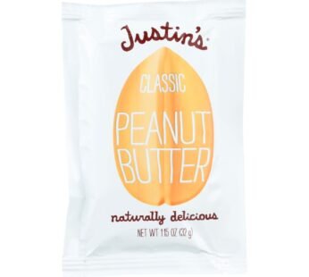 Justin’s Nut Butter Squeeze Pack – Peanut Butter – Classic – Case of 10 – 1.15 oz.