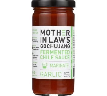 Mother-in-law’s Kimchi – Chile Sce Gchjng Garlic – Cs Of 6-9 Oz