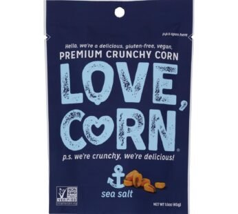 Love Corn – Roasted Corn Sea Salt – Case Of 10 – 1.6 Oz