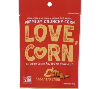 Love Corn – Roasted Corn Habanero – Case Of 10 – 1.6 Oz