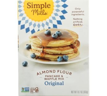 Simple Mills Almond Flour Pancake And Waffle Mix – Case Of 6 – 10.7 Oz.