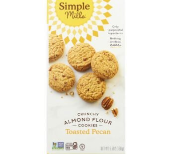 Simple Mills Cookies – Crunchy Toasted Pecan – Case Of 6 – 5.5 Oz