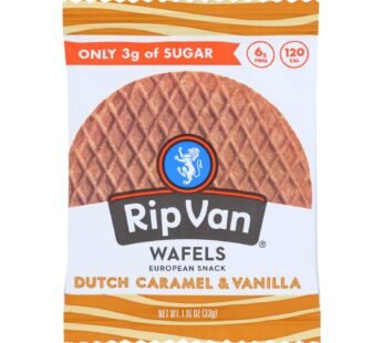 Rip Van Wafels – Wafel Dutch Crml Vanilla – Cs Of 12-1.16 Oz