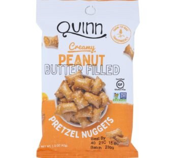 Quinn Popcorn – Pretz Nug Peanut Butter Filled – Case Of 8-1.5 Oz