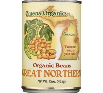 Omena Organics Great Northern Organic Beans Great Northern – Case Of 12 – 15 Oz