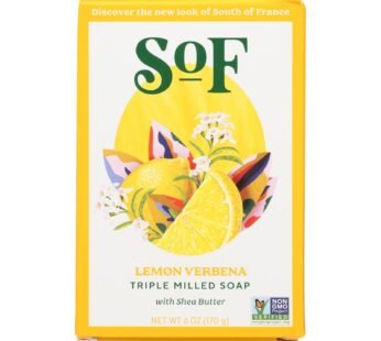 South Of France Bar Soap – Lemon Verbena – Full Size – 6 Oz