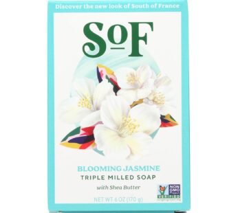 South Of France Bar Soap – Blooming Jasmine – 6 Oz – 1 Each