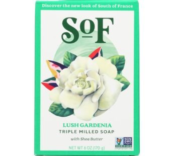 South Of France Bar Soap – Lush Gardenia – 6 Oz – 1 Each