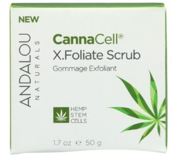 Andalou Naturals – Cannacell X.foliate Scrub – 1.7 Oz.