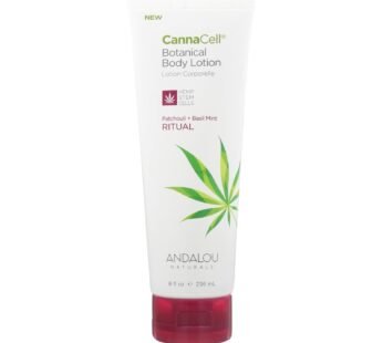 Andalou Naturals Lotion – Patchouli And Basil Mint – 1 Each – 8 Fl Oz.