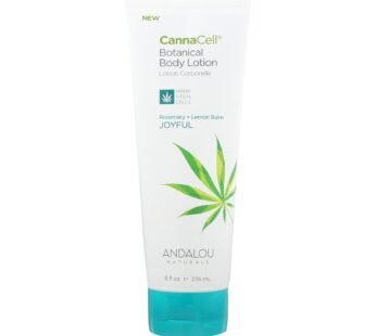 Andalou Naturals Lotion – Rosemary And Lemon Balm – 1 Each – 8 Fl Oz.