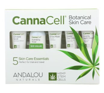 Andalou Naturals – Cannacell Botanical Skin Care Kit – 5 Count